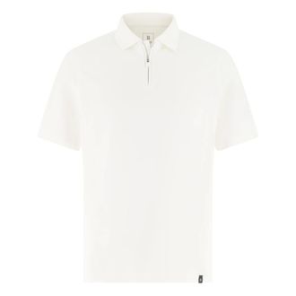 Boggi Milano Tops, Heren, Wit, 2Xl, Katoen, B Tech B Piqu&eacute; Polo Shirt