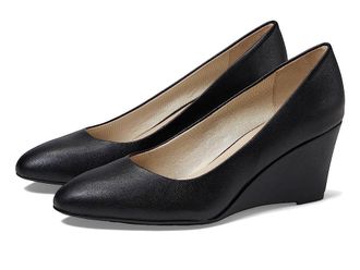 Life Stride Gio Wedge Womens Shoes Black : 9.5 M (B), Synthetic