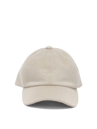 Jacquemus Le Casquette Cachemiro Baseballm&uuml;tze