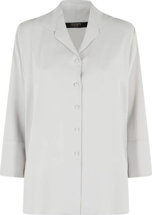 Seventy Heavyweight Shirt - Dames - Overhemden - Grijs - XS - Overhemden