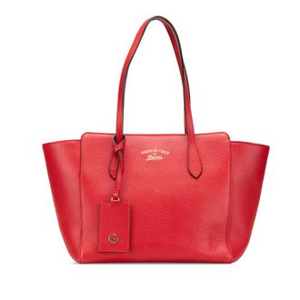 Gucci Pre-owned Gucci Medium Leather Swing Tote Ladies 354408 204991