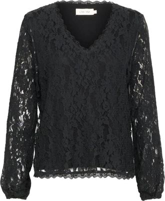 Cream Blouses - Dames - Blouses - Zwart - XS - Overhemden