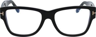 Tom Ford Originele Brillen op Sterkte - Dames - Brillen - Zwart - 55 MM - Accessoires