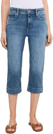 NYDJ Re-New Denim Crop Jeans in Breezy Palms Womens Clothing Breezy Palms : 10 21, Cotton/Denim/Elastane