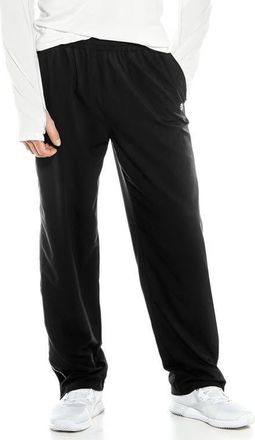 Coolibar Mens Outpace Sport Pants, UPF 50+ Sun Protection in Black at Nordstrom, Size Xx-Large