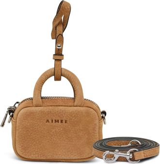Aim&eacute;e Ritual Bag Charm in Latte Nubuck at Nordstrom