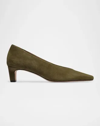 Bernardo 50mm Chiara Suede Pumps