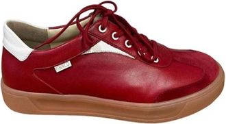 Finn Comfort Interlagos 02791 - Dames - Sneakers - Rood - 35 EU - Schoenen