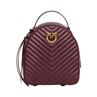 Pinko Backpacks - Dames - Rugzakken - Bruin - ONE Size - Tassen