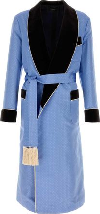 Tom Ford Embroidered Silk Coat