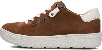 Hartjes Schoenen, Dames, Bruin, 38 1/2 EU, Su&egrave;de, Phil Sneaker