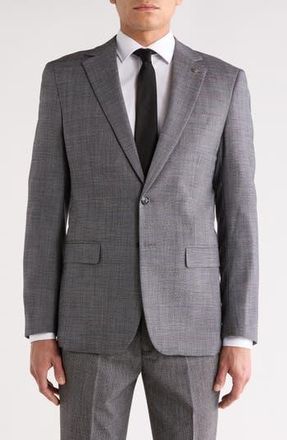 Elie Tahari Slim Fit Blazer in Grey at Nordstrom Rack, Size Xx-Large