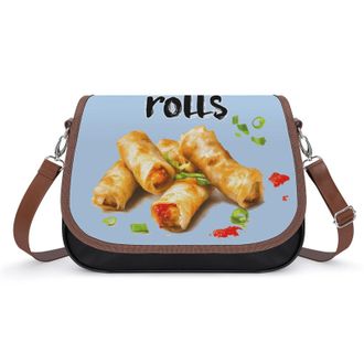 Generic Got Egg Rolls Crossbody Bags for Women Shoulder Messenger Bag Purse Handbags