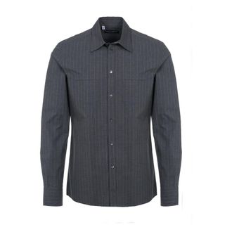 Dolce & Gabbana Lange Mouwen Shirt - Heren - Overhemden - Grijs - Maat: L