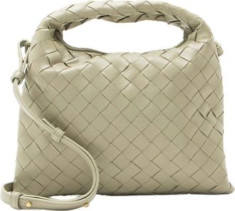 Bottega Veneta Inrecciato Calfskin Mini Hop Top Handle (Authentic Pre-Loved)
