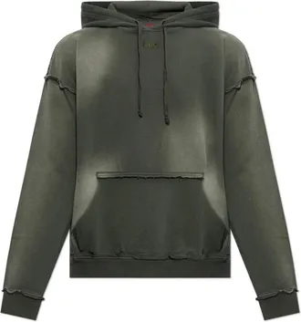 Diesel Uomo, Felpe, Verde, M, new