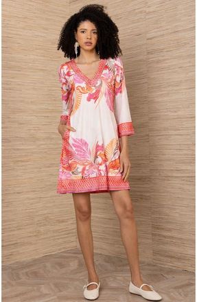 Hale Bob Wrenlee Jersey Dress in Pink at Nordstrom, Size X-Small