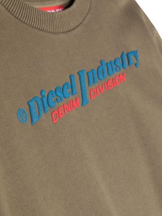 Diesel Crewneck Cotton Sweatshirt - Green