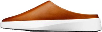 Wolf & Shepherd Cruise Mule Mens Fair Honey Leather Casual Shoes ZAP2523