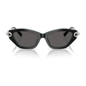 Tiffany & Co. Tf4231U Sunglasses - female - Tiffany - Sunglasses - Black - 53 MM - Accessories