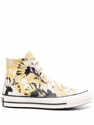 Converse Hybrid Floral Chuck 70 sneakers - women - Rubber/Fabric/Fabric - 5.5 - Yellow