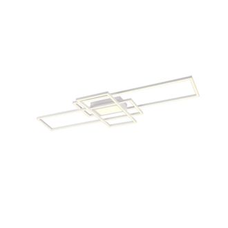 Netlighting Irvine Modern 60W LED Semi Flush Light White 3000 6500K Remote control
