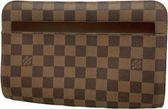 Louis Vuitton Ebene Clutch Bag (Pre-Owned)