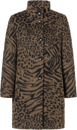 Milo Dames, Mantels, Bruin, Maat: 3XL