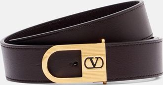 Valentino Garavani VLogo leather belt