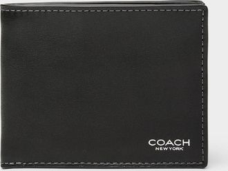 Coach Mens Embossed logo thin wallet