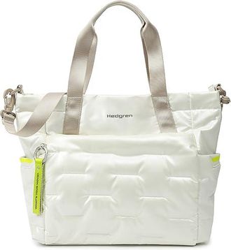 Hedgren Puffer Tote Bag Tote Handbags Vaporous Grey, Polyester