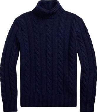Ralph Lauren Heren, Truien, Blauw, Maat: 2XL Wol
