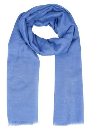 Capelli Modeschal CAPELLI NEW YORK, Damen, mid blau, Obermaterial: 100% Polyester, Modet&uuml;cher Modeschal