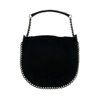 Isabel Marant Oskan Hobo Soft Shoulder Bag - female - Isabel Marant - Handbags - Black - ONE SIZE - Bags