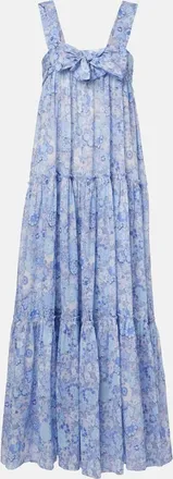 Chlo&eacute; Chlo&eacute; Floral cotton voile maxi dress