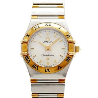 Omega Pre-owned Watches, female, White, Size: ONE SIZE Pre-owned Vintage Wristwatch