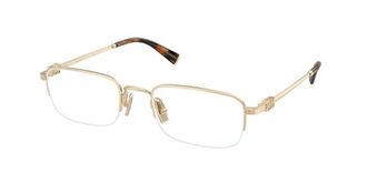 Miu Miu Demo Rectangular Ladies Eyeglasses MU 52WV ZVN1O1 51