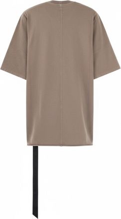 Rick Owens Jumbo Cotton T-Shirt - Beige