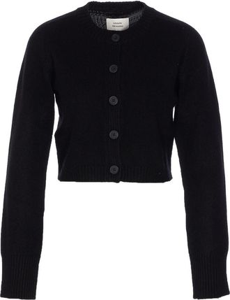 Loulou Studio Black Zephir Cardigan