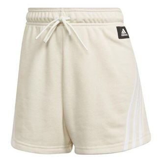 adidas (WMNS) adidas 3-Stripes Sports Shorts Asia Sizing White HE1666