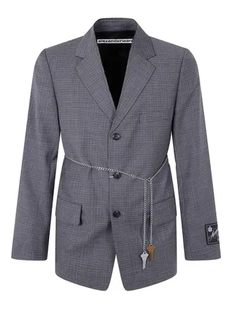 Alexander Wang Tailored Blazer With Chain