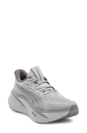 Puma MagMax NITRO 2 Running Shoe in Gray Echo at Nordstrom, Size 7.5