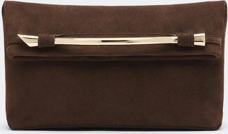 Amanu Studio Egypt suede clutch