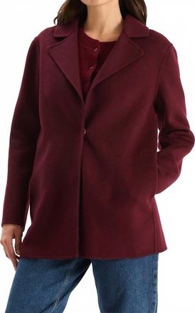 Tyler B&ouml;e Shannon Car Coat In Tawny Port