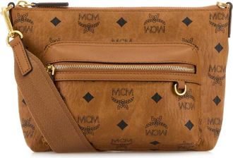 MCM Brown Aren Small Crossbody Bag