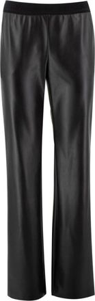 Ermanno Scervino Moderne Elastische Taillebroek - Dames - Wijde Broeken - Zwart - L - Broeken