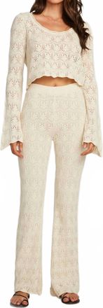 Saltwater Luxe Georgie Pants In Natural