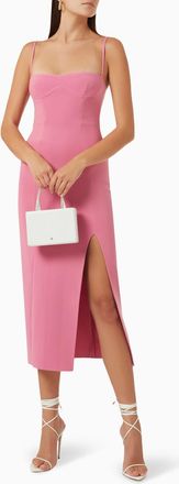 Bec&bridge Marisol Midi Dress In Pink