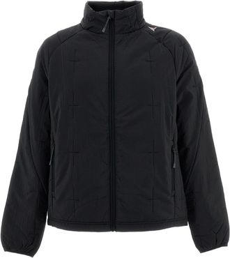 Roa Black Grid Ripstop Insulated Down Jacket