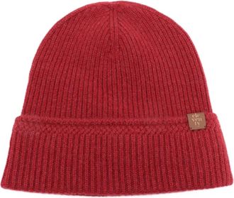 Eleventy Berretto a coste - - Accessories - Uomo - Rosso - ONE SIZE